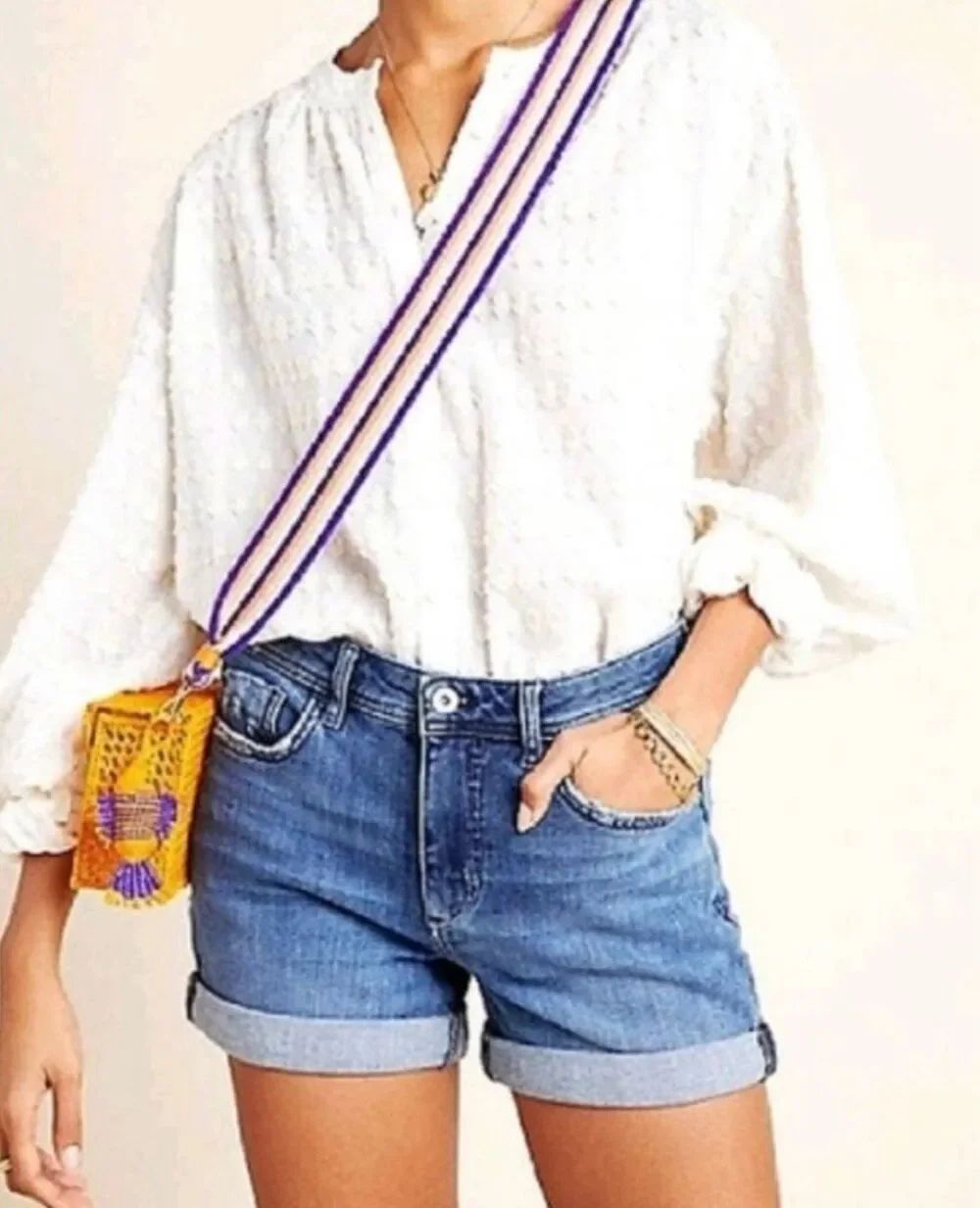 ✨Anthropologie Pilcro and the Letterpress Boyfriend Slim Sz 28 Shorts✨